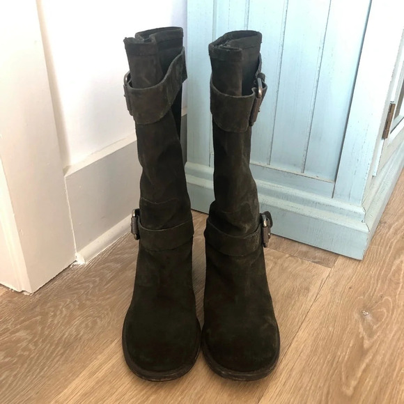 Vera Wang Cameron Double Buckle Boot - Picture 5 of 8